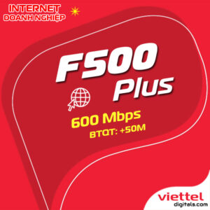 Mạng internet doanh nghiệp F500Plus Viettel