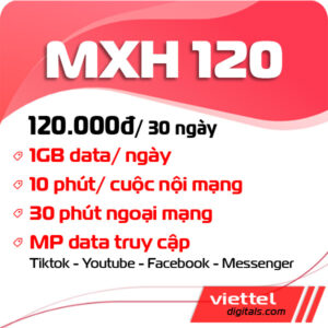 Gói mạng xã hội MXH120