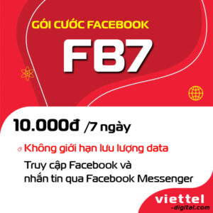 Gói data Facebook FB7