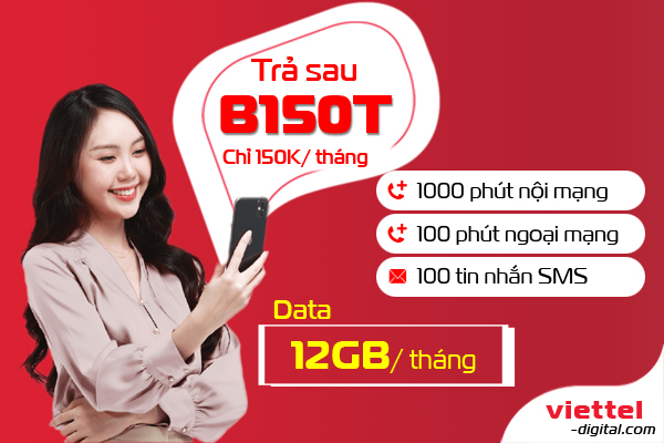 Gói cước trả sau B150T