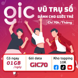 Gói Data GIC70 Viettel