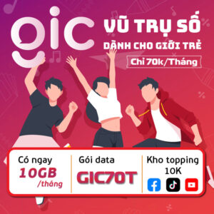 Gói Data GIC70T Viettel