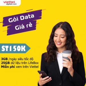 Gói Data ST150K Viettel