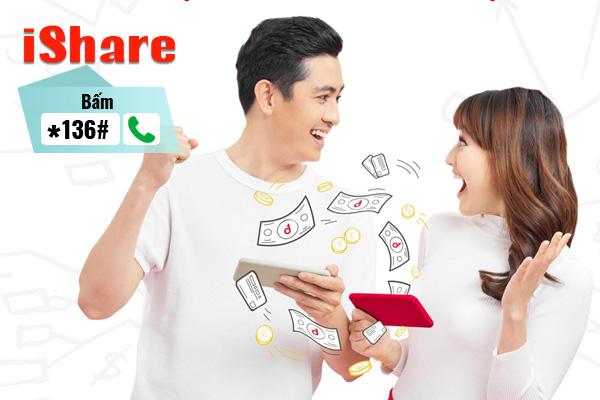 Chuyển tài khoản cho nhau iShare