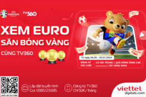 Xem Euro săn bóng vàng cùng TV360