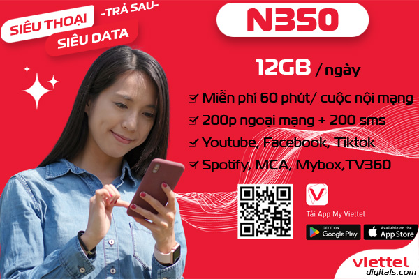 Gói trả sau N350