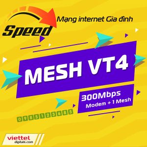 Lắp mạng internet Viettel MeshVT4
