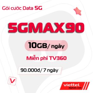 Gói cước data tuần 5GMAX40