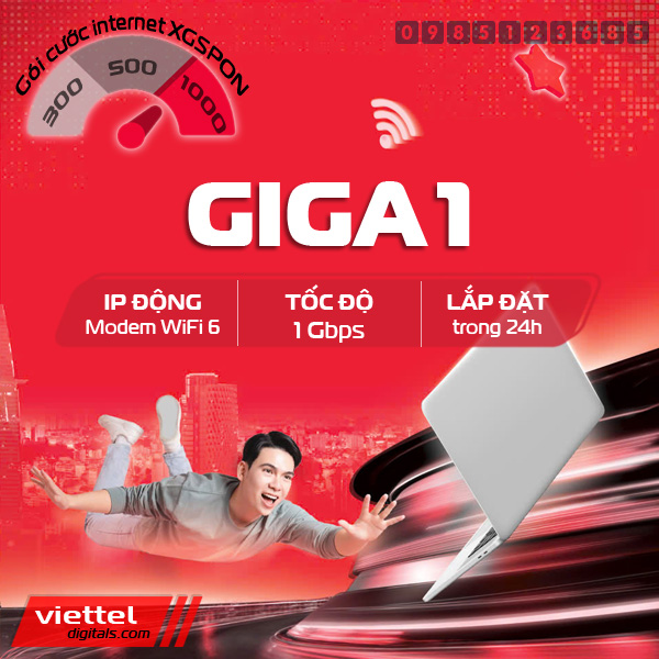 Gói cước internet Wifi Giga1