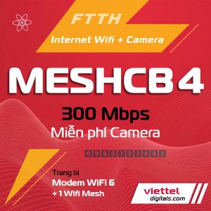 Internet wifi camera MeshCB4 Viettel