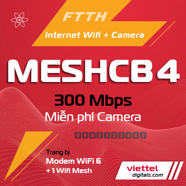 Internet wifi camera MeshCB4 Viettel